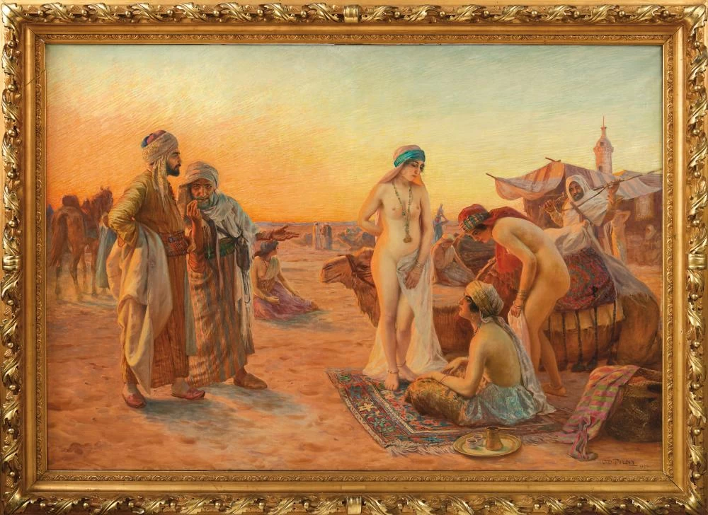 Mercato degli schiavi orientali